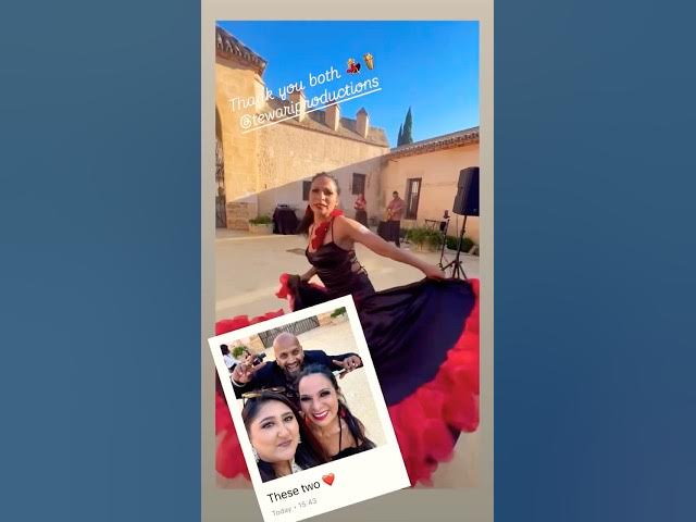 Video thumbnail for Dance connect us ! Spain and weddings #dance #flamencofusion #destinationwedding