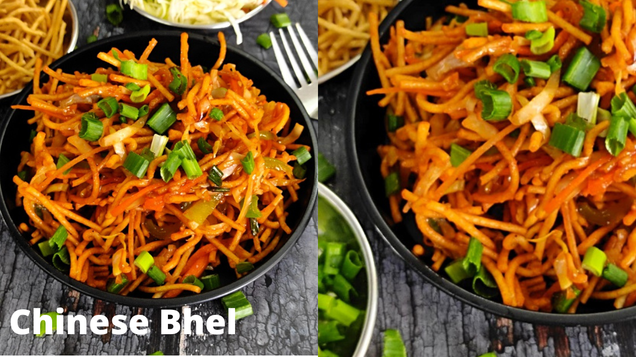 Video thumbnail for Chinese Bhel (Indian Street Style) | How To Make Chinese Bhel