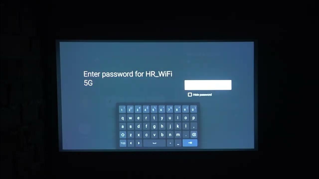 Video thumbnail for How To Connect Wifi With Epson Smart TV Projector