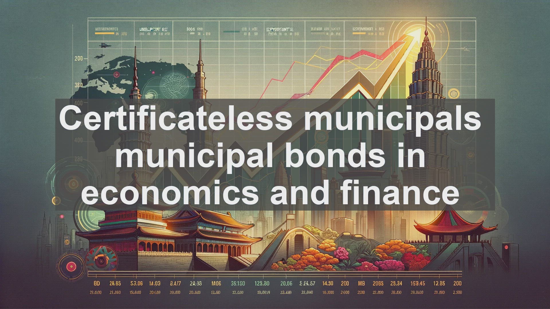 'Video thumbnail for Certificateless municipals municipal bonds in economics and finance'
