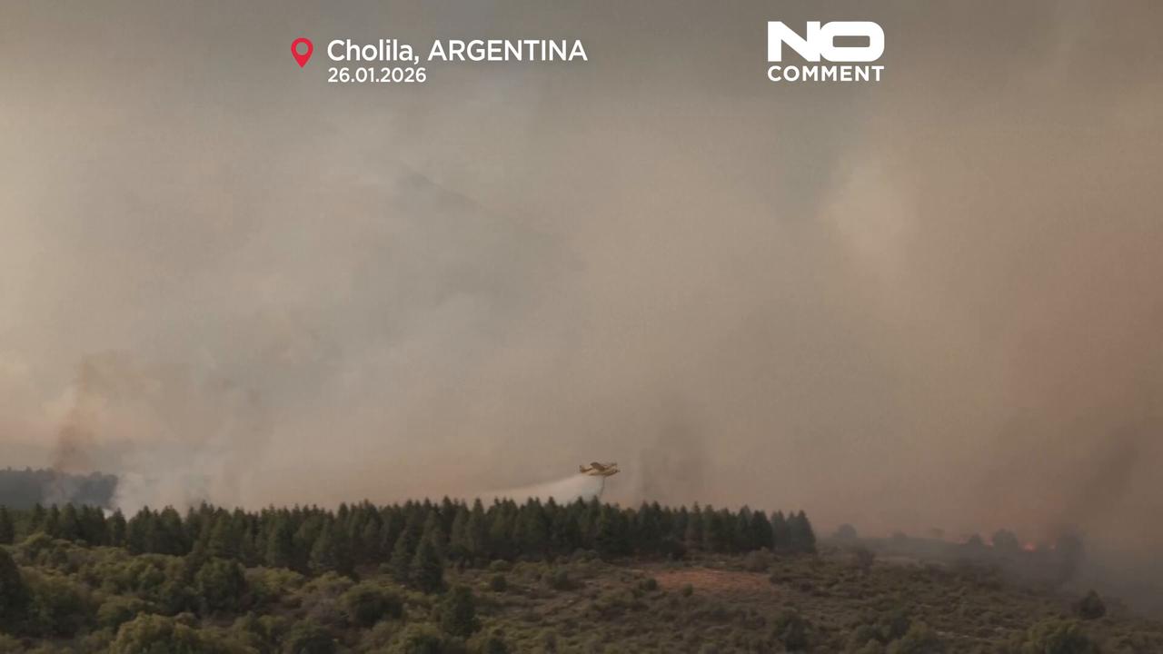 Video thumbnail for Wildfires in Argentina’s Patagonia reignite, burning more than 30,000 hectares