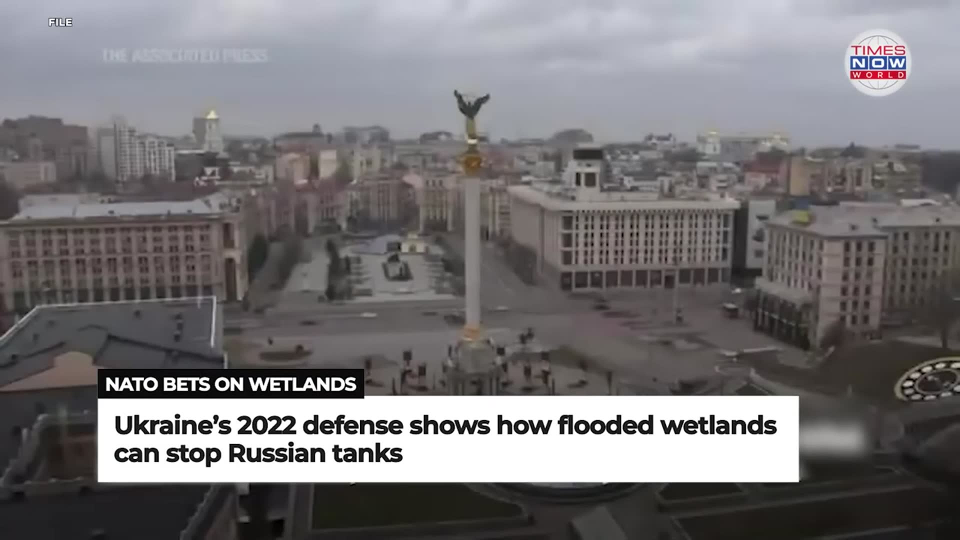 'Video thumbnail for Bogs on the Frontline; NATO Turns to Swamps to Stop Putin’s Tanks  | Times Now World'