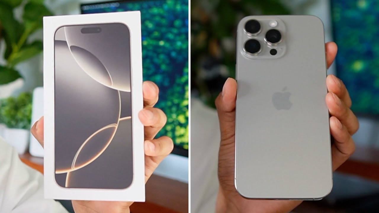 Video thumbnail for Unboxing iPhone 16 Pro Max & Otterbox Case