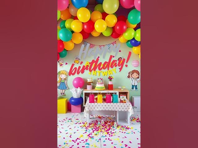 Video thumbnail for 🎉 50+ Birthday Decoration Ideas 2025 – Stunning & Easy at Home