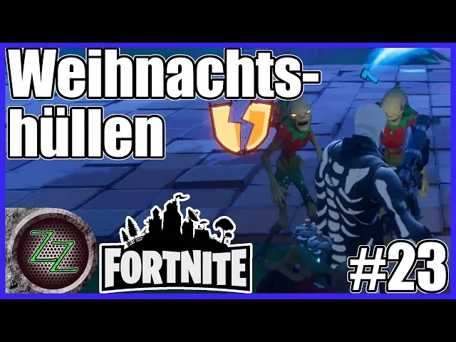 'Video thumbnail for Fortnite Rette die Welt PvE Modus #23 Erste Mission im Weihnachtsevent - gameplay deutsch german PC'