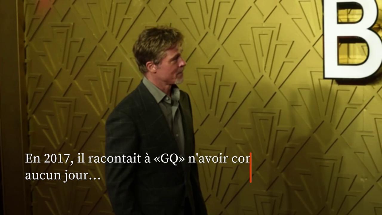 Video thumbnail for Brad Pitt s'est remis à boire après 7 ans de sobriété.
