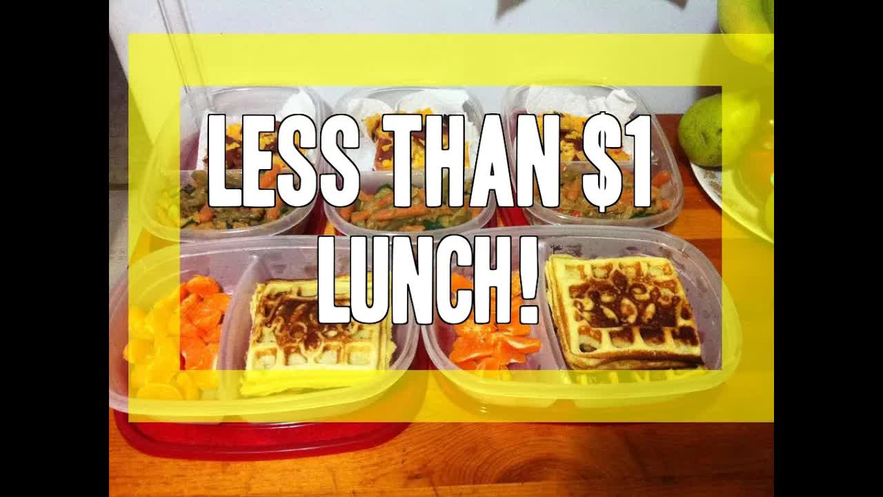 Video thumbnail for budget girl: less than $4 lunch! keto & carb-free meal prep + weekly budget grocery haul