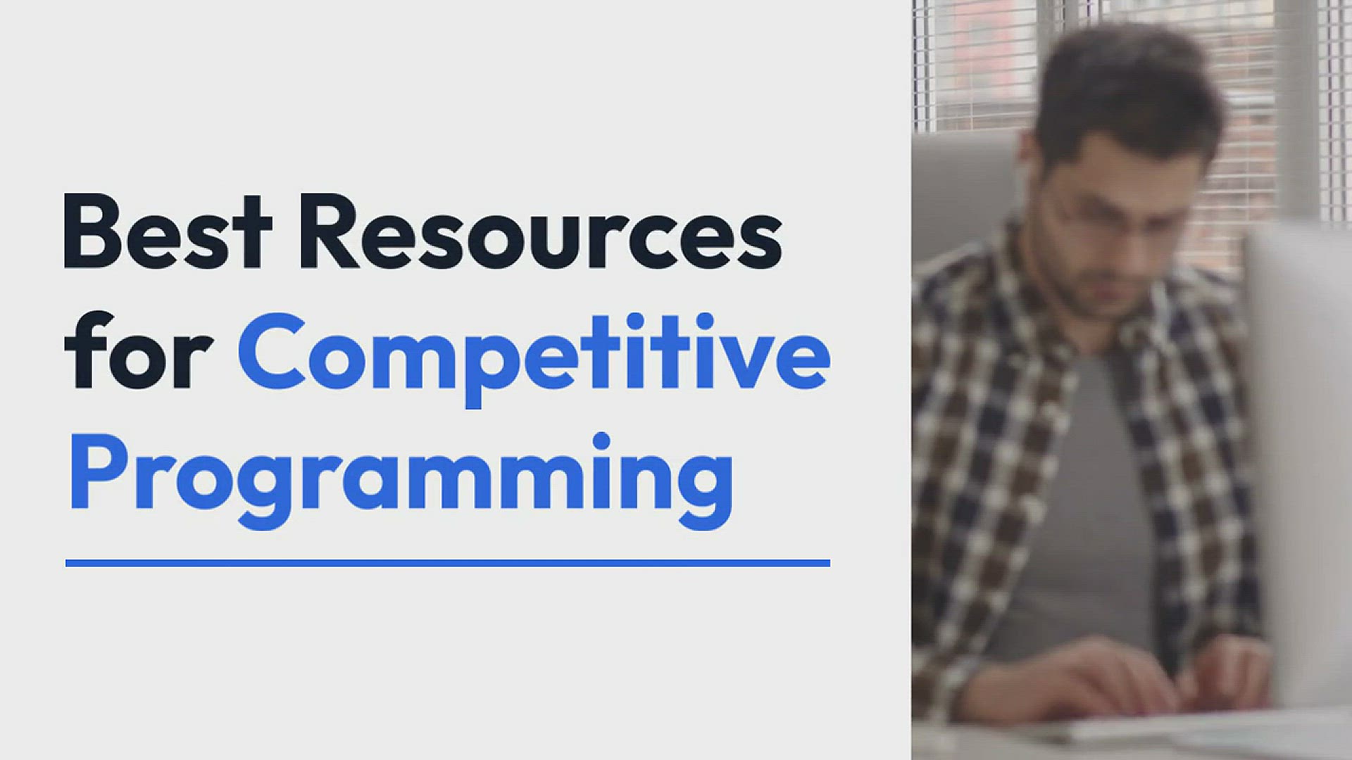 'Video thumbnail for What Are The Best Resources For Competitive Programming?'