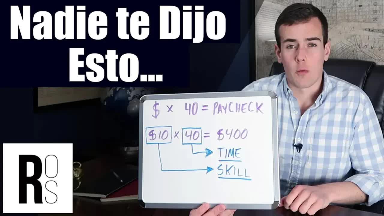 'Video thumbnail for ryan scribner espanol: libertad financiera: cómo dejé mi trabajo de $70,000 y tú puedes también'