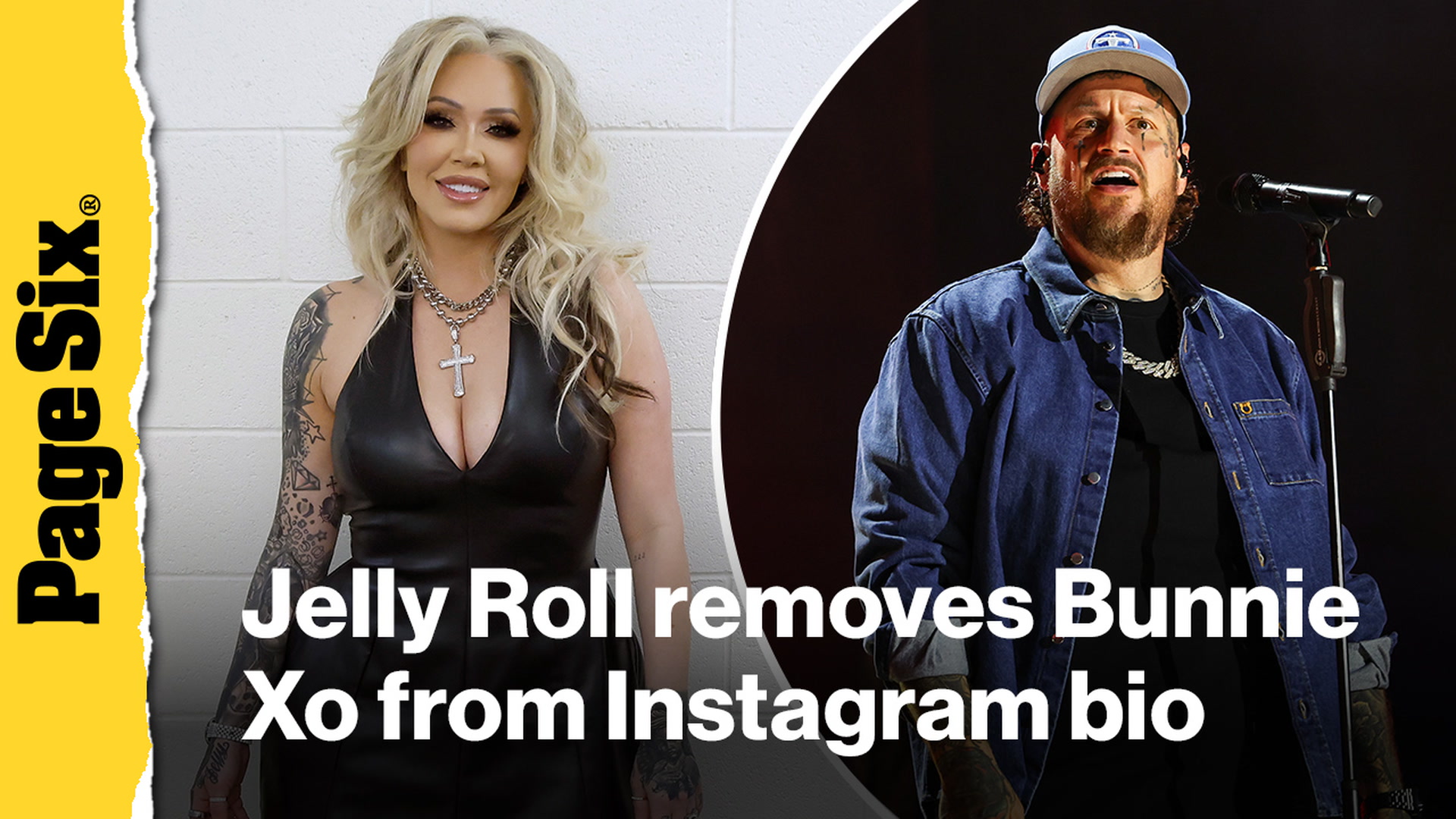 Video thumbnail for Jelly Roll removes Bunnie Xo from Instagram bio as new divorce details emerge, his daughter reacts