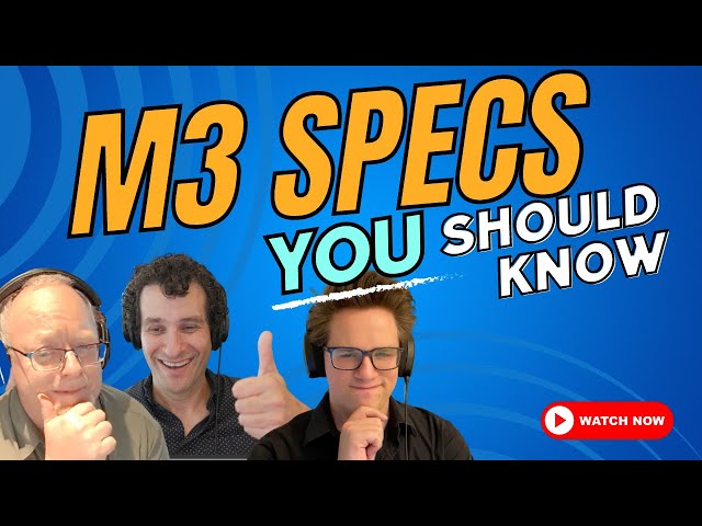 Video thumbnail for M3 Chip Breakdown: Benchmarking the Latest  Enhancements