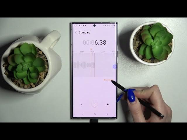 Video thumbnail for How to Record Sound on SAMSUNG Galaxy S22 Ultra - Use Voice Recorder