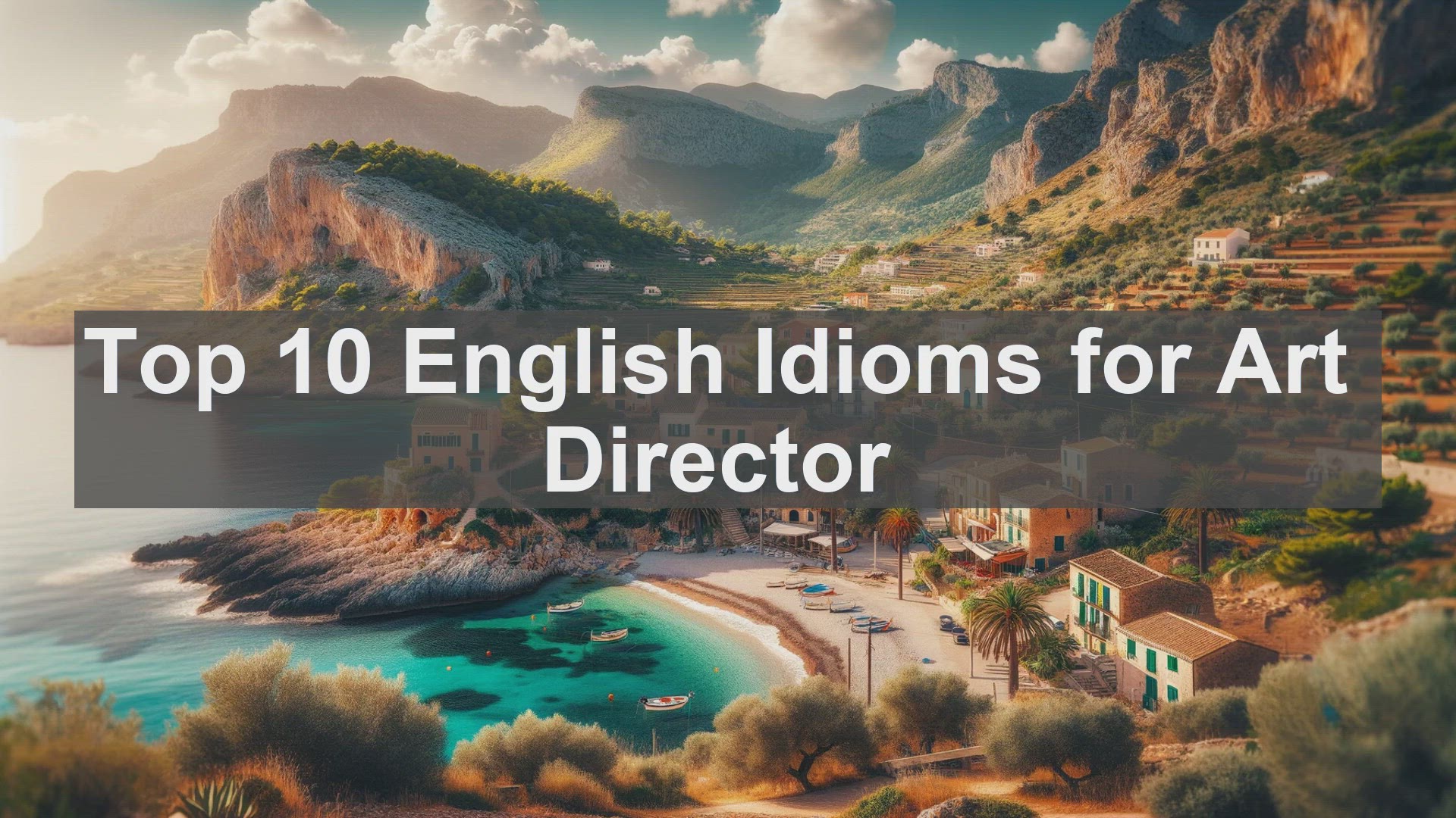 'Video thumbnail for Top 10 English Idioms for Art Director'