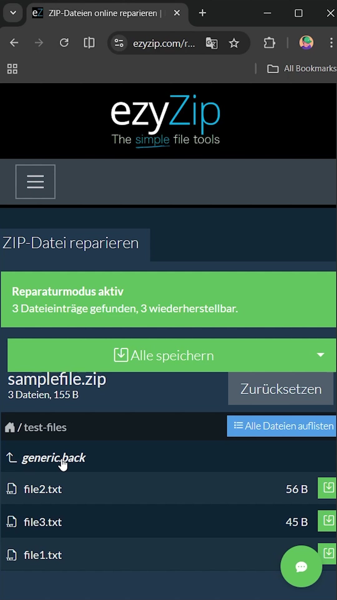 Video thumbnail for 📦 So reparieren Sie beschädigte ZIP-Dateien kostenlos Online