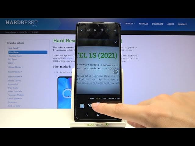 Video thumbnail for How to Switch On/Off Camera Shutter Sound in ALCATEL 1S (2021) – Manage Camera Sound