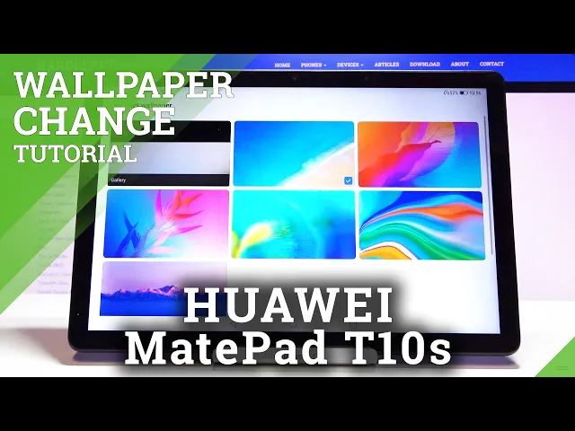 Video thumbnail for How to Change Wallpaper in HUAWEI MatePad T10s – Desktop Update