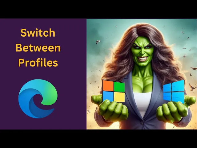 'Video thumbnail for How to Switch Between Profiles in Microsoft Edge on Windows 11 or 10 | GearUpWindows Tutorial'