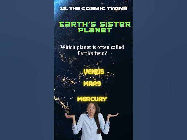 Video thumbnail for 🌍 25 Mind-Blowing Space Riddles That'll Challenge Your Cosmic Knowledge!  Test Your Astronomy Skills