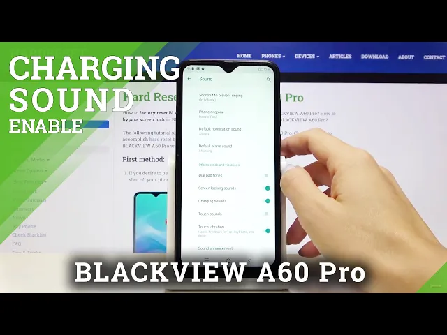 Video thumbnail for BLACKVIEW A60 Pro and Charge Settings - Activate Charging Sound