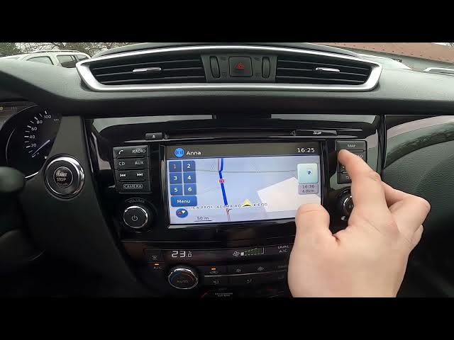 Video thumbnail for How to Find Points of Interest in Navigation in Nissan Qashqai II ( 2014 – 2021 )