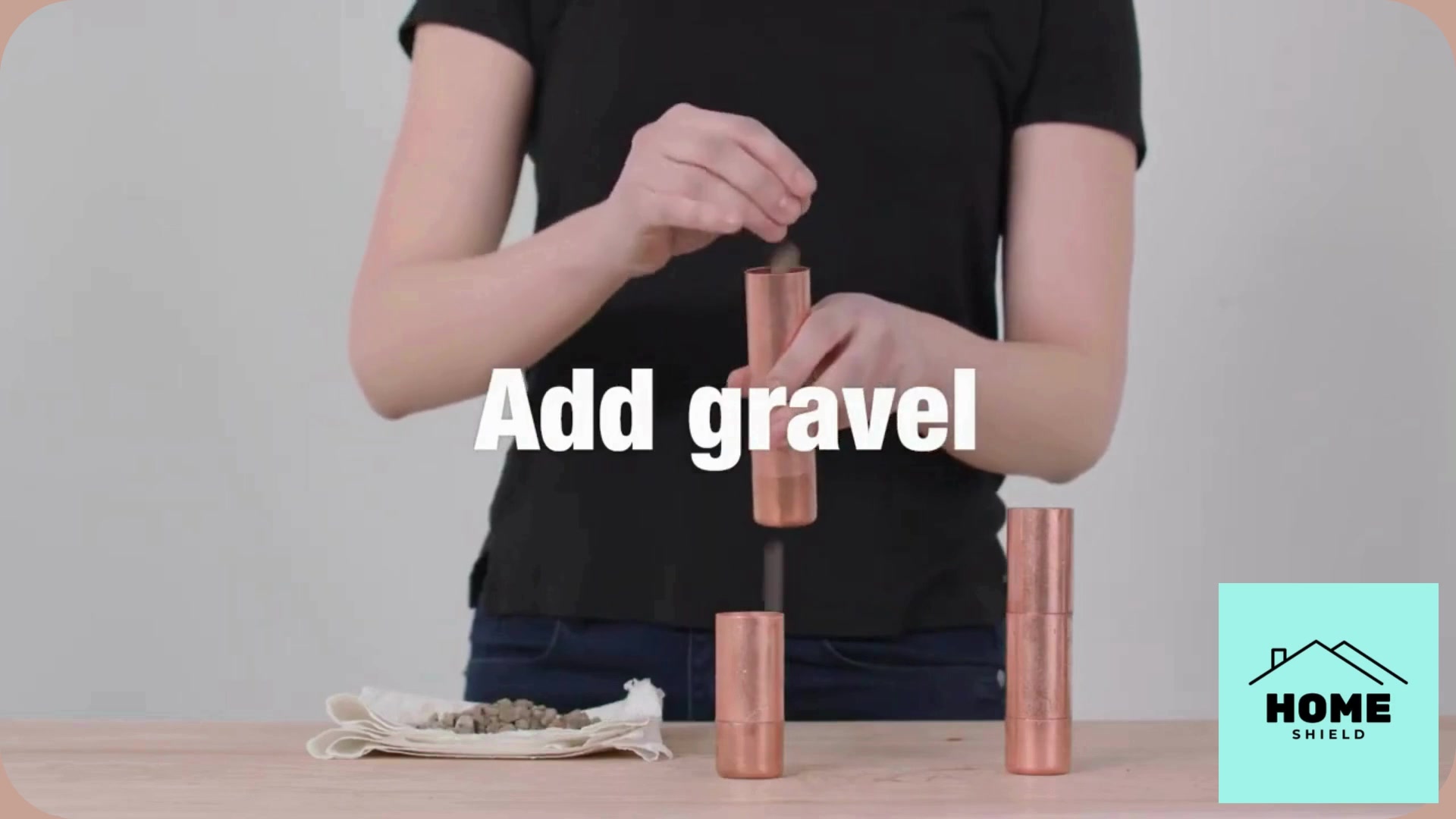 Video thumbnail for Create Your Own Copper Pipe Planters