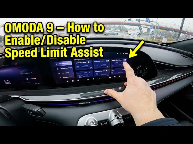 Video thumbnail for OMODA 9 – How to Enable/Disable Speed Limit Assist