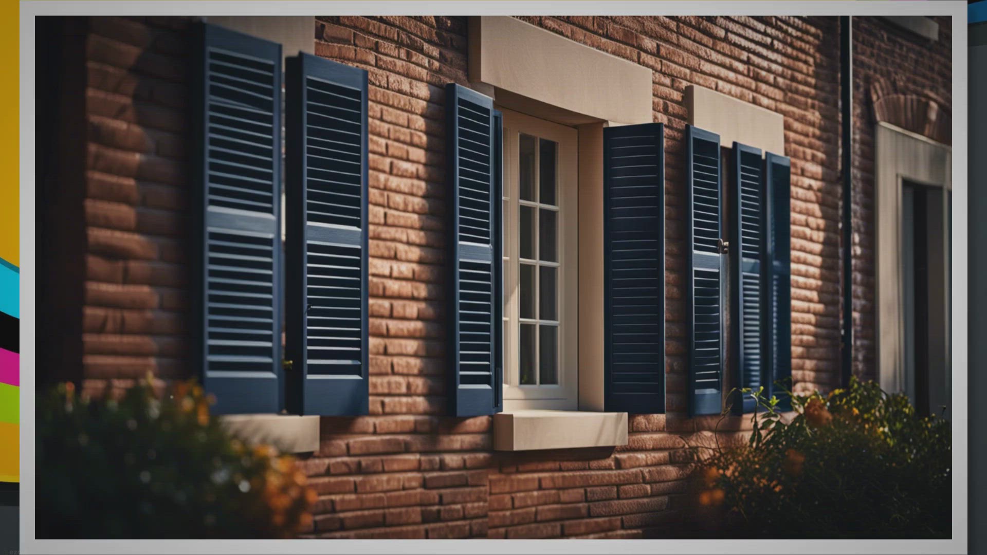 'Video thumbnail for 10 Creative Shutter Colors for Brick Houses: Adding Vibrance and Charm'