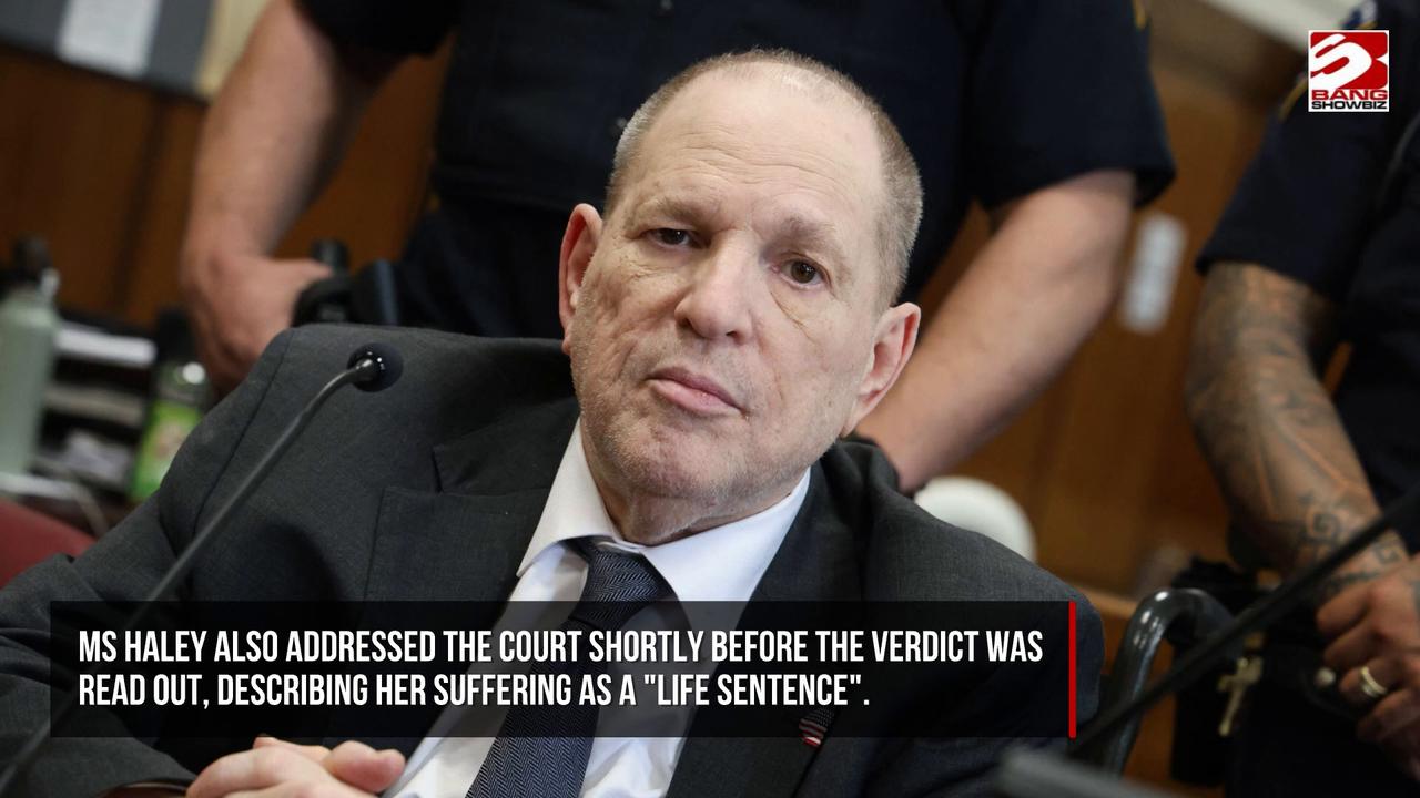 Video thumbnail for Harvey Weinstein handed 15-year prison sentence.