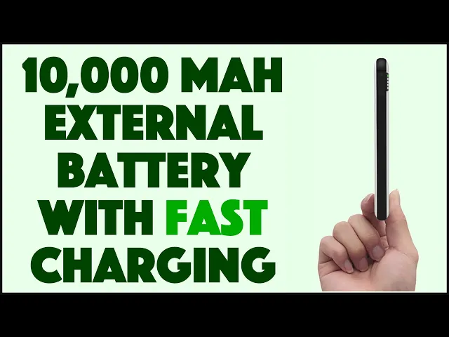 Video thumbnail for TNTOR TN-10 10,000 mAh External Battery -- REVIEW