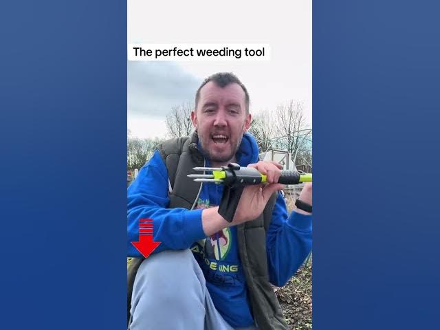 Video thumbnail for An Amazing Weeding Tool 🌱 Remove Weeds in Seconds Without Bending