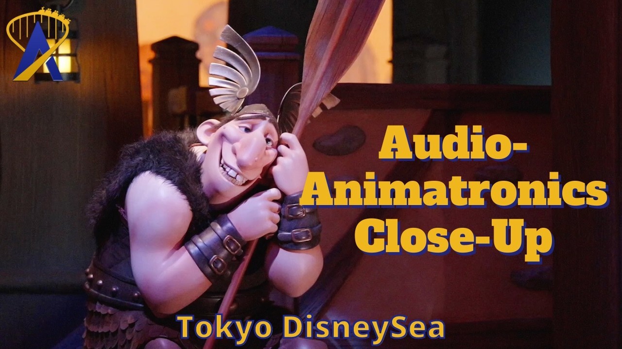 Video thumbnail for Closer Look at the Animatronics on Tangled Ride, Rapunzel's Lantern Festival at Tokyo DisneySea