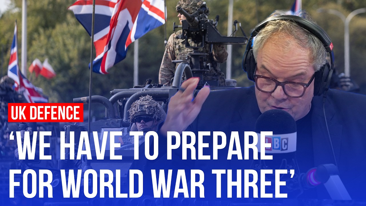 Video thumbnail for Is Britain ready for war? Former Army chief warns the UK 'must prepare'