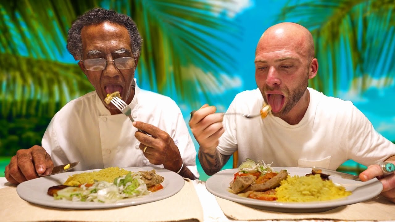 Video thumbnail for Making HOMEMADE CARIBBEAN FOOD with GRENADIAN CHEF!