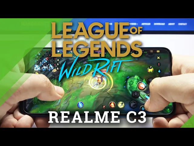 Video thumbnail for League of Legends: Wild Rift Gameplay on REALME C3 – Gaming Quality Test