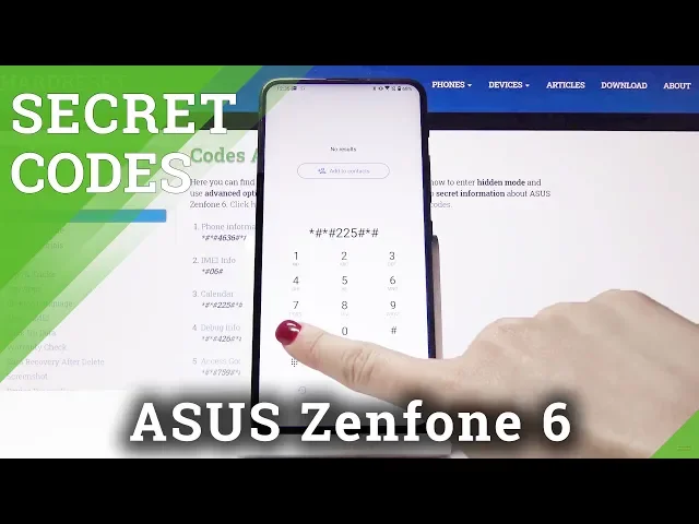 Video thumbnail for SECRET Codes for ASUS Zenfone 6 – Testing Mode / Calendar Storage