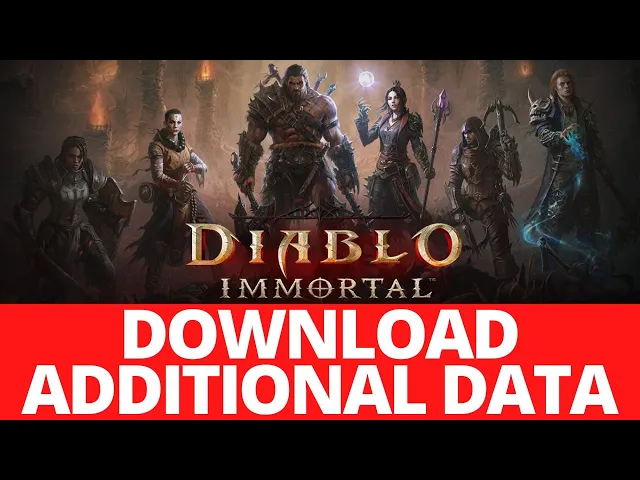 Video thumbnail for Diablo Immortal - How To Download Additional Resources Data