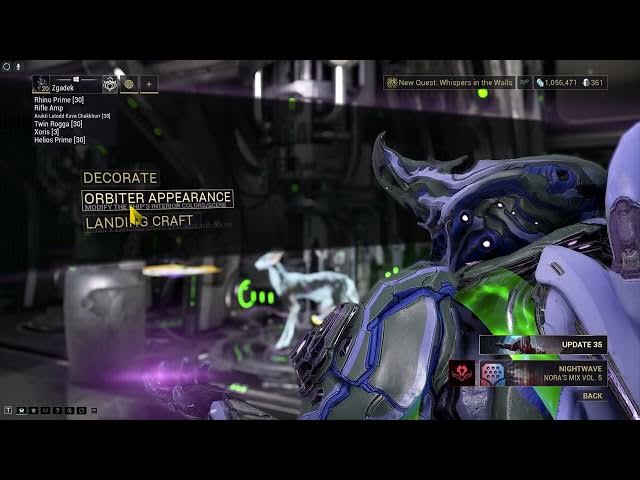 Video thumbnail for How To Customize Orbiter Colors In Warframe