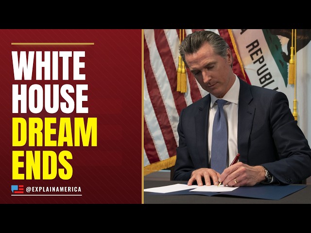 Video thumbnail for NEWSOM JUST SEALED HIS FATE - One Signature Ends His White House Dream