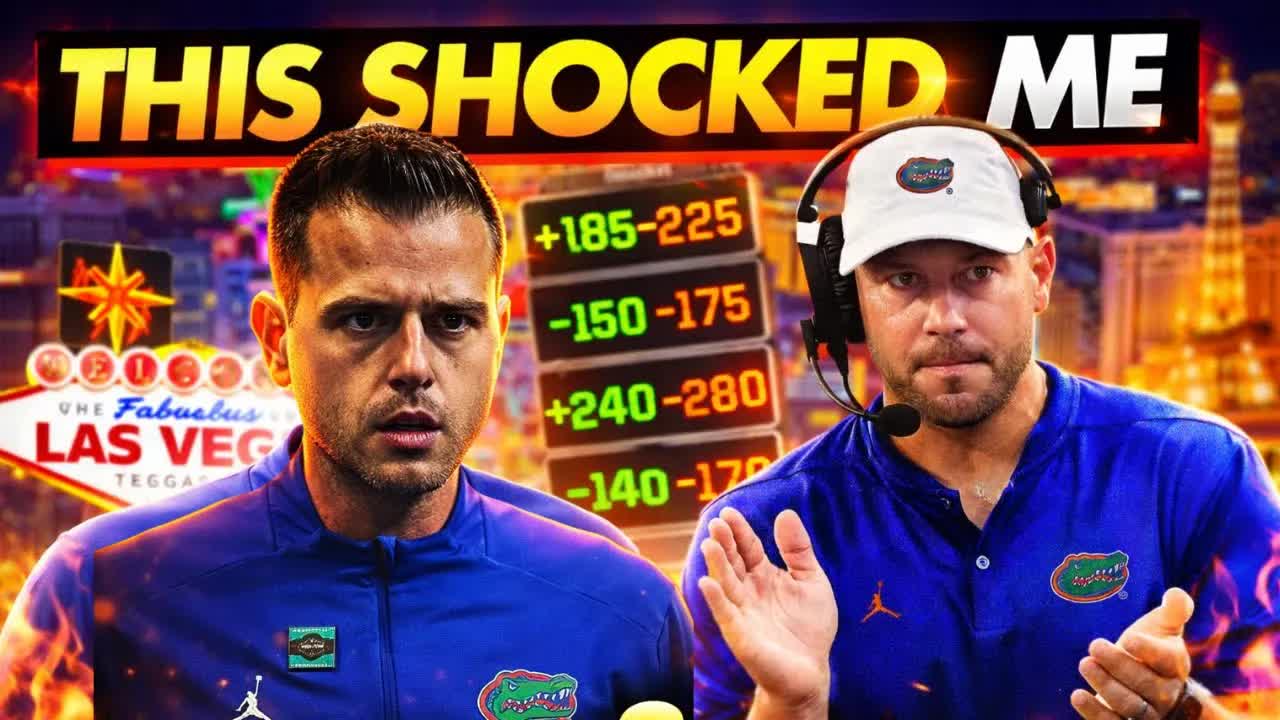 Video thumbnail for Vegas SHOCKS Me With Florida’s 2026 Win Total… + Gators Back-to-Back Talk