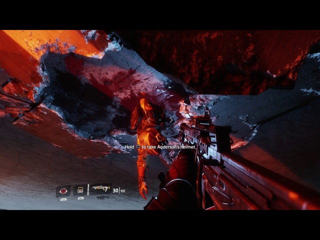 Video thumbnail for Titanfall 2 - Effect and Cause: Find Anderson (Dead) Helmet Acquired, BT "I Detect Sarcasm" Dialogue