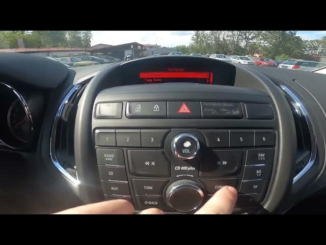 Video thumbnail for How to Manage Remote Unlock Feedback in Opel Zafira C ( 2011 – 2019 )
