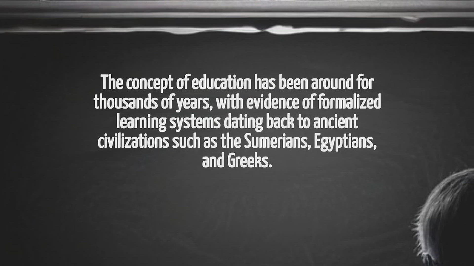 Video thumbnail for Who Invented Education