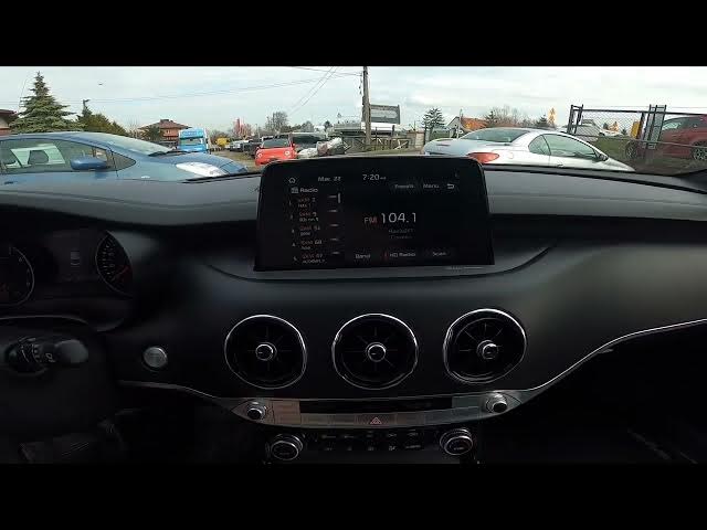 Video thumbnail for How to Scan for Radio Stations in Kia Stinger ( 2017 – now ) - Find new Radio Stations