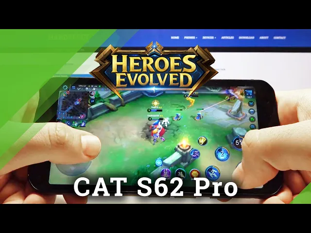 Video thumbnail for Heroes Evolved on CAT S62 Pro - Gameplay