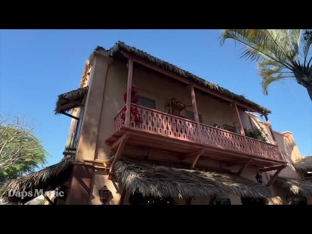 Video thumbnail for Walls Come Down From Around Adventureland Bazaar at Disneyland 4K