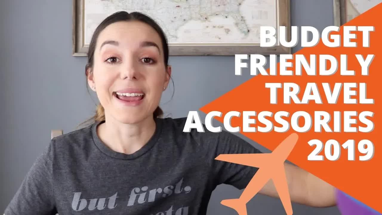 Video thumbnail for debt free millennials: top budget friendly travel accessories under $55 (2019)