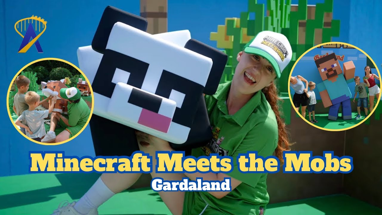 Video thumbnail for Minecraft Meets the Mobs Limited Time Experience - Gardaland Resort