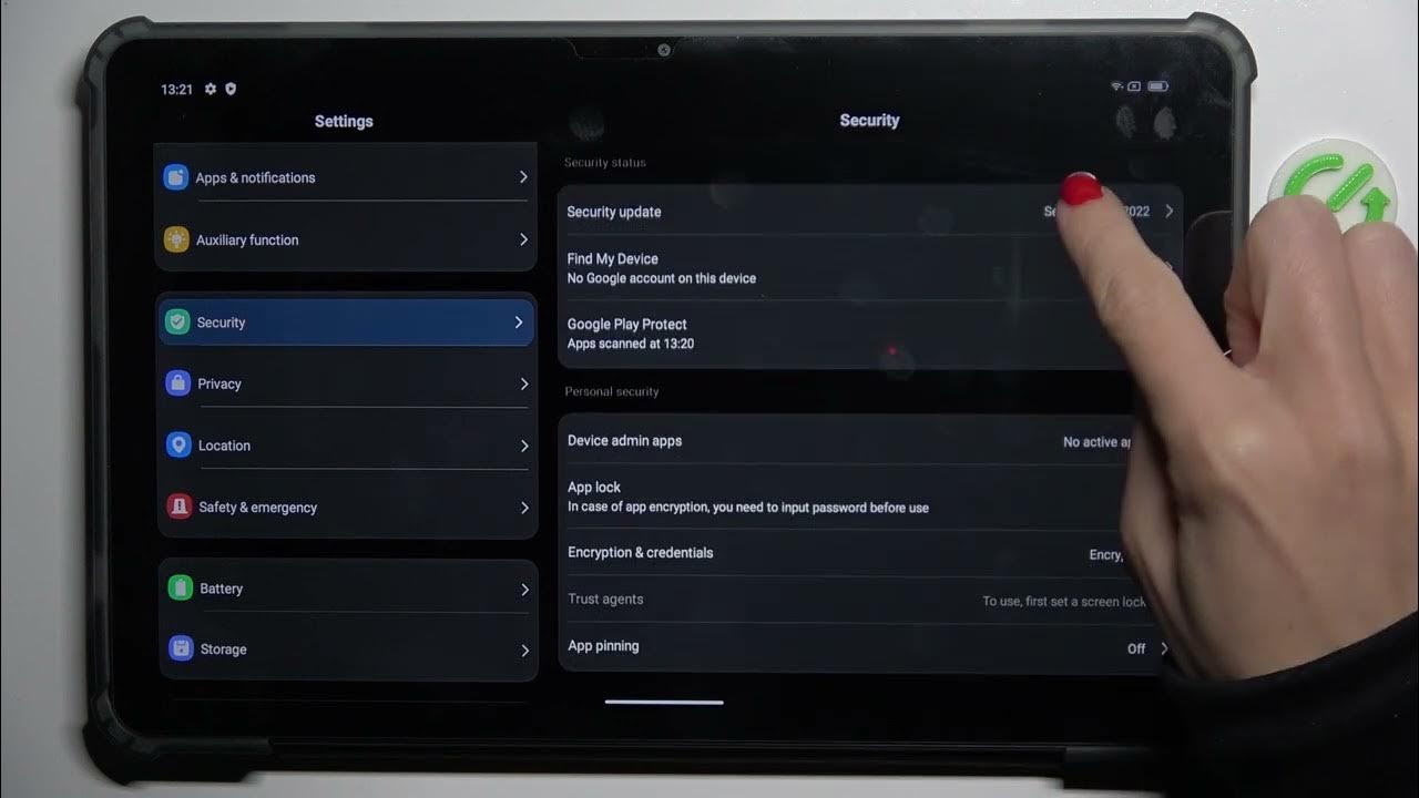 Video thumbnail for How to Clear Credentials on BLACKVIEW Tab 16