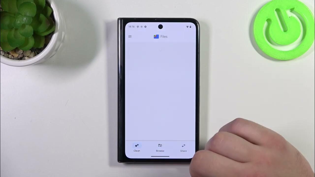 Video thumbnail for How to Find File Manager in GOOGLE Pixel Fold – Manage Files