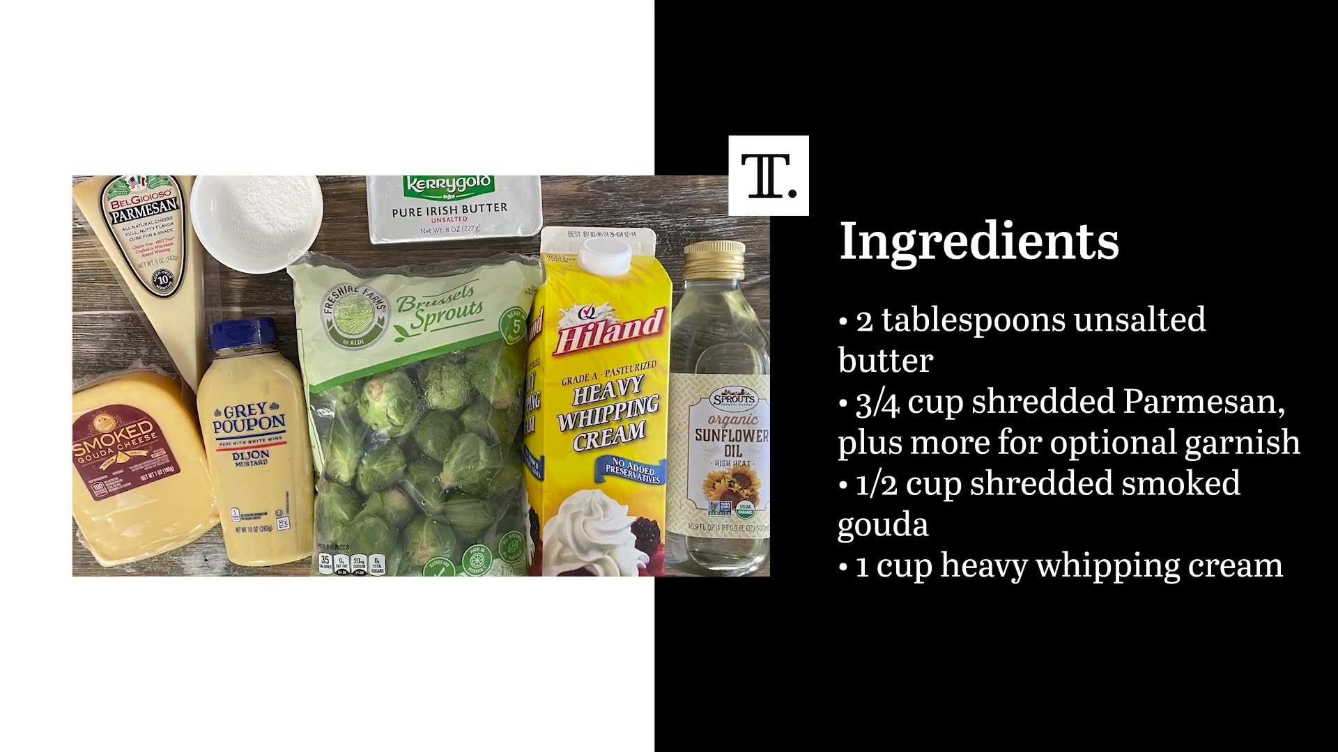 'Video thumbnail for Keto Creamed Brussels Sprouts Recipe'
